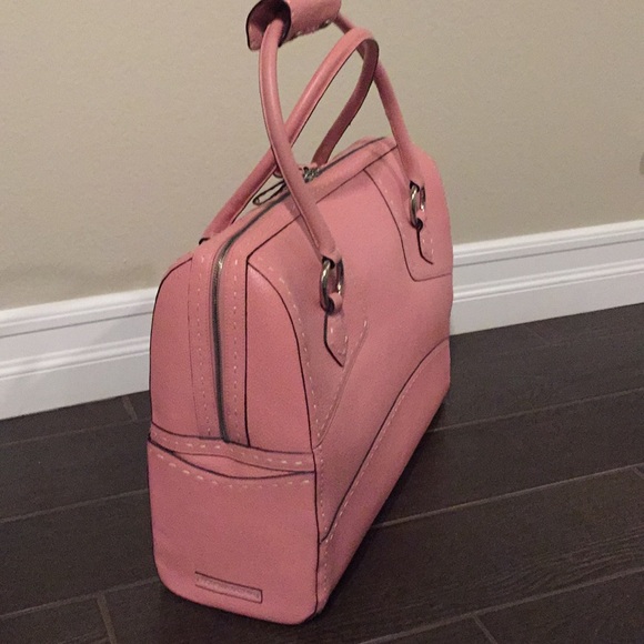 Large BCBG MaxAzria leather Weekend bag - Picture 2 of 8